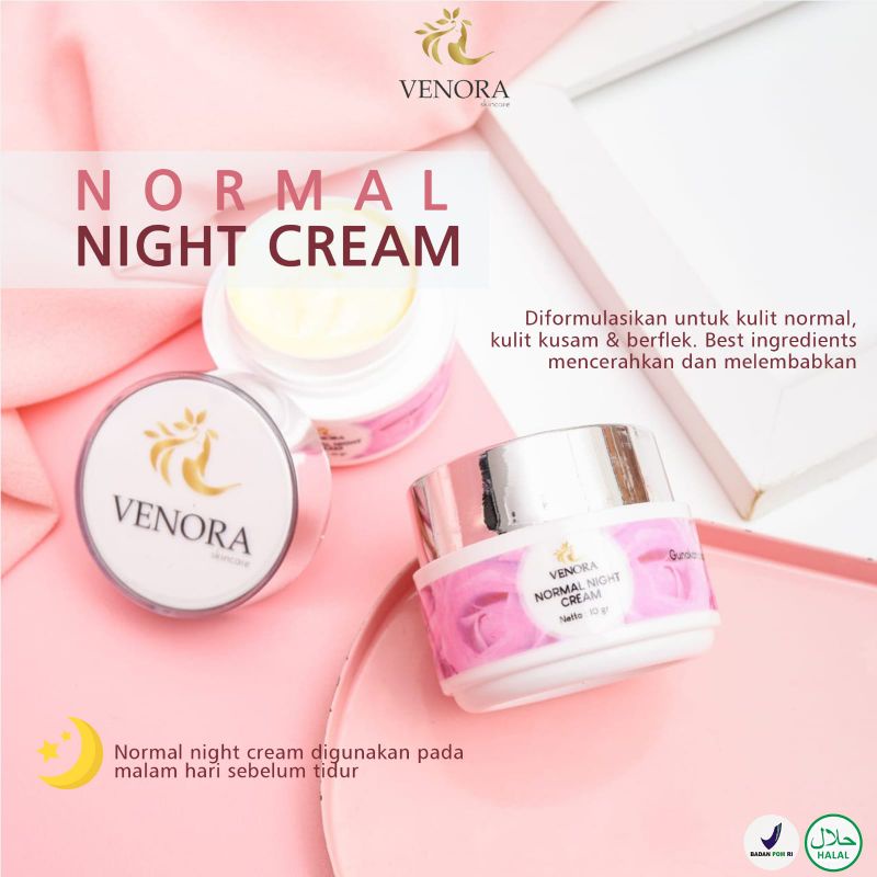 NORMAL NIGHT CREAM VENORA SKINCARE / VENORA SKINCARE ORIGINAL