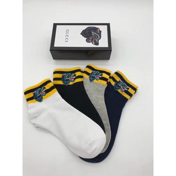 Kaos Kaki Gucci Wolf Premium Terbaru