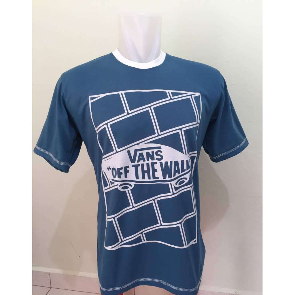 Kaos Pria Lengan Pendek  Vans Size L