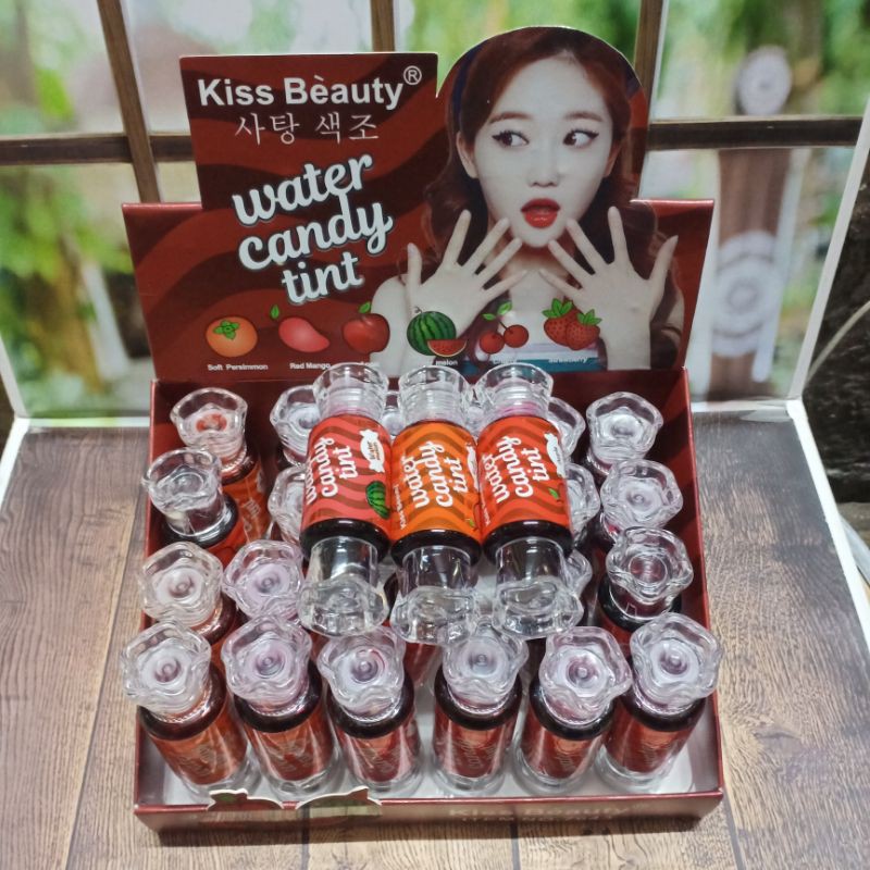 LIP TINT KISS BEAUTY WATER CANDY TINT ITEM NO 7643 ECER