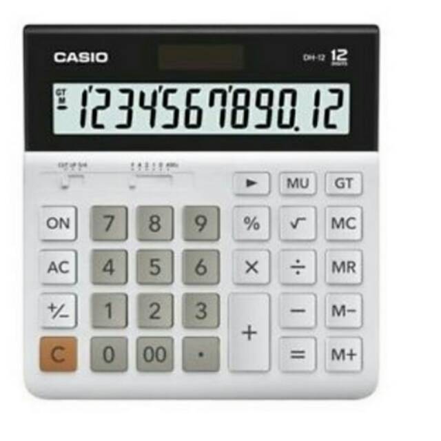 

Kalkulator/CALCULATOR DESK CASIO DH 12#ORIGINAL PRODUK