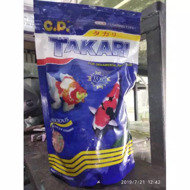 TAKARI 500gr / PAKAN IKAN TAKARI