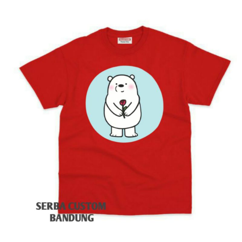 BAJU KAOS ANAK WE BARE BEARS