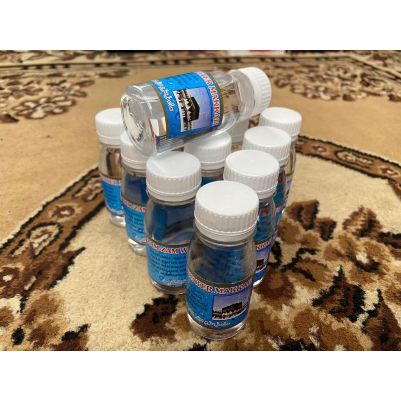 

Air Zam-zam Murni Ukuran Kecil Praktis 80 ml