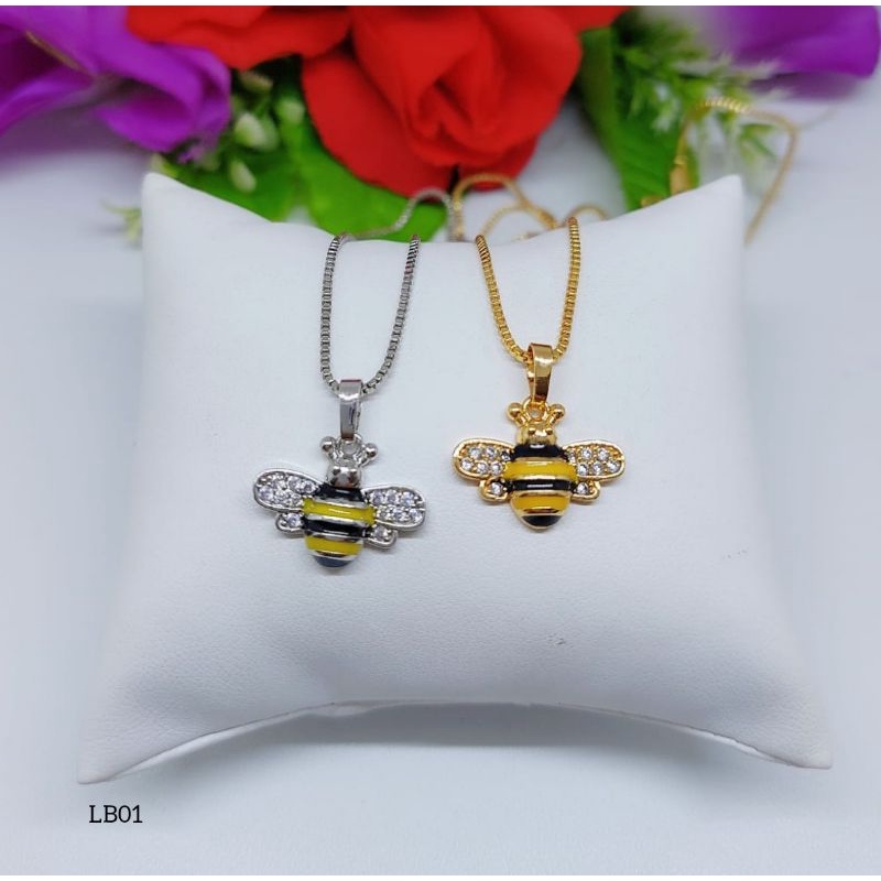 Set Xuping Kalung+Liontin Anak-Anak Lapis emas 18k LB01.LB02