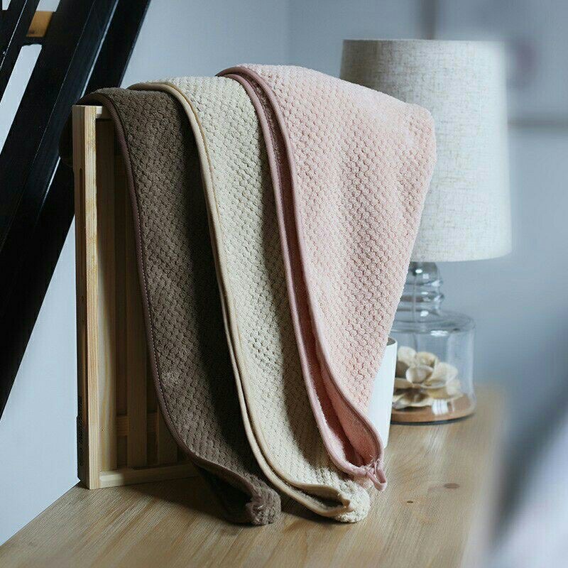 MICROFIBER HAIR TOWEL HAIR DRYING TOWELS QUICK MAGIC DRY / HANDUK PENGERING RAMBUT TRAVELING TEBAL / HANDUK KERAMAS ANTI BAKTERI / HANDUK SESERAHAN / HANDUK HOTEL / KADO ULTAH CEWEK