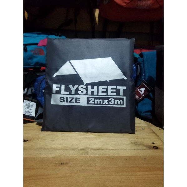 Flysheet 2x3 Meter Original Tenda Darurat Bivak