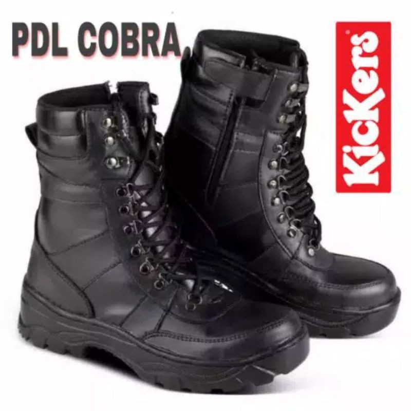 Sepatu Safety Boots pria PDL Terlaris Termurah Kickers Cobra