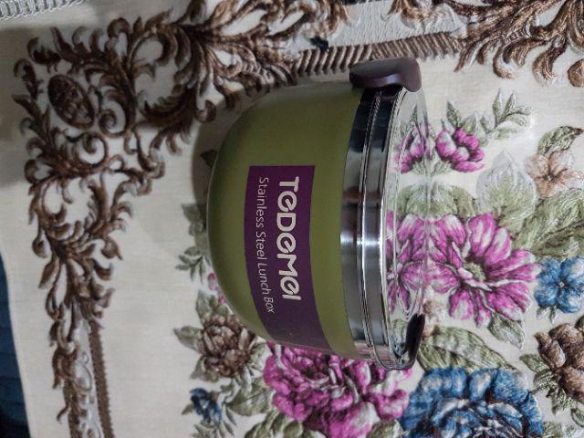 Lunchbox - Kotak Makan Tedemei 6549 Stainless Steel - Red Green Blue