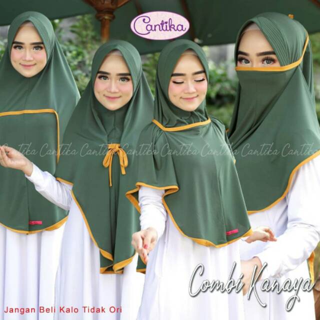 PROMO!!! HIJAB JILBAB KHIMAR SYARI BERGO KHIMAR FATIMAH LIST BIS CADAR NIQAB SHARMILLA MURAH