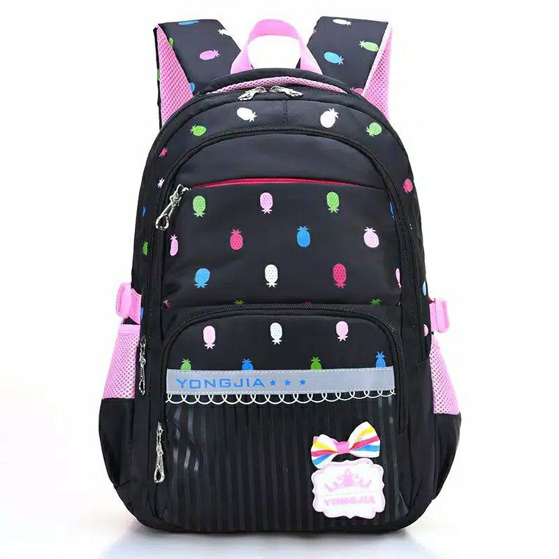 COD SALE 2.2 - TAS RANSEL ANAK WANITA BERMOTIF NANAS BAHAN KUALITAS | RANSEL ANAK | RANSEL NANAS | TAS NAVY | TAS PINK | TAS HITAM | TAS NAVY | TAS RESLETING