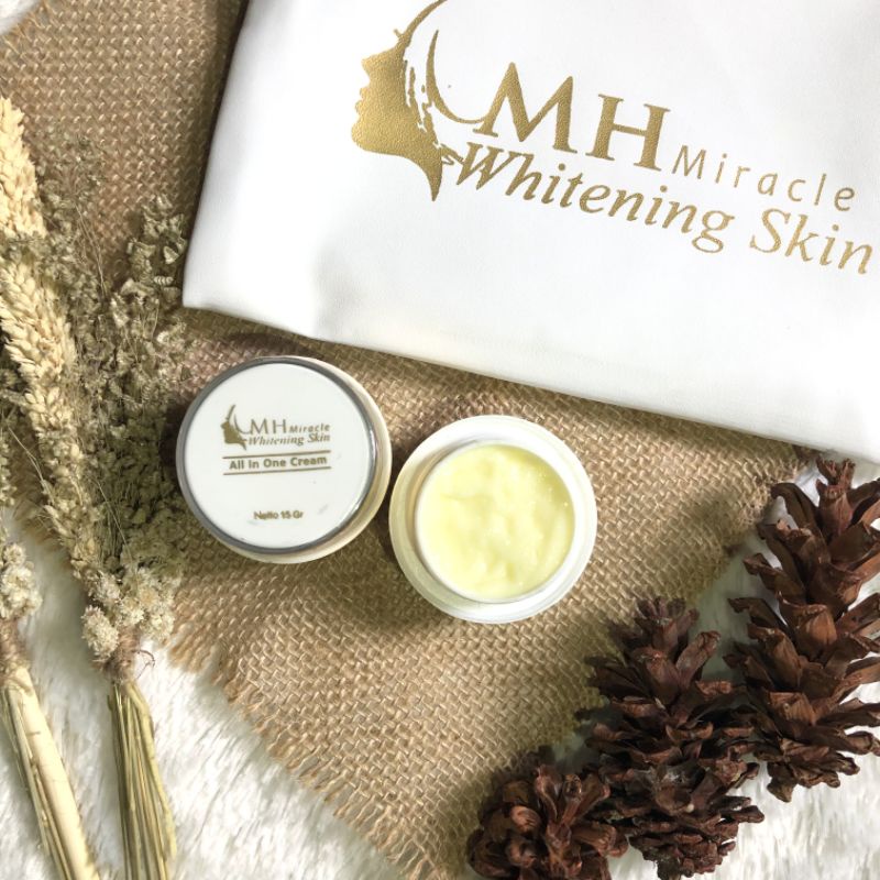 CREAM MH MIRACLE WHITENING SKIN ORI 100%