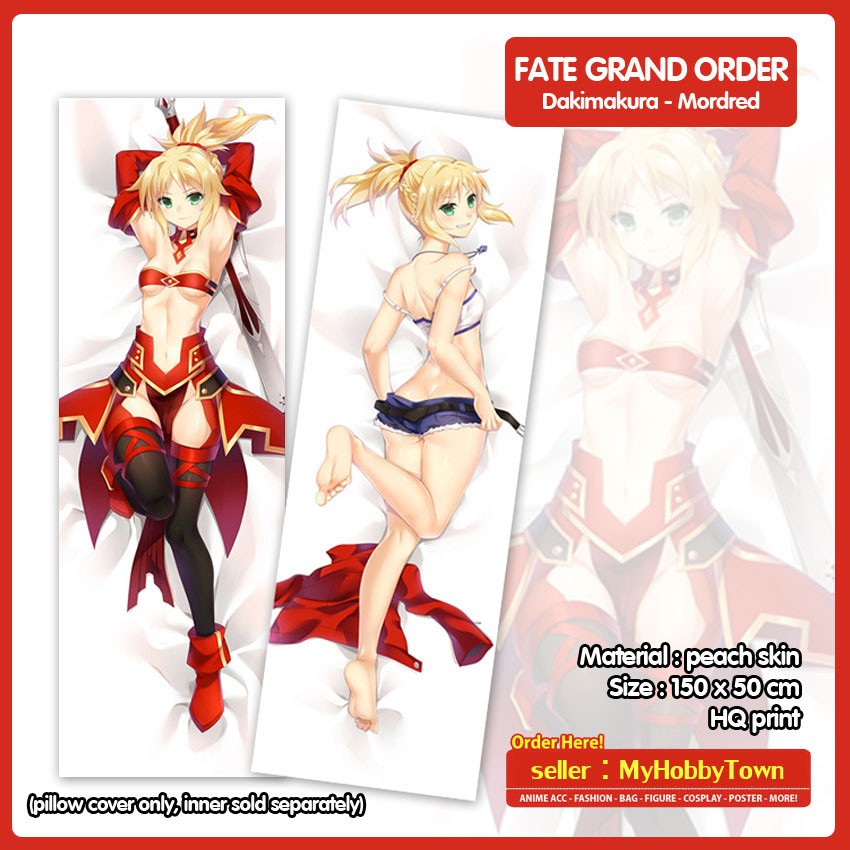 Sarung Bantal Anime Dakimakura Fate Grand Order : Mordred