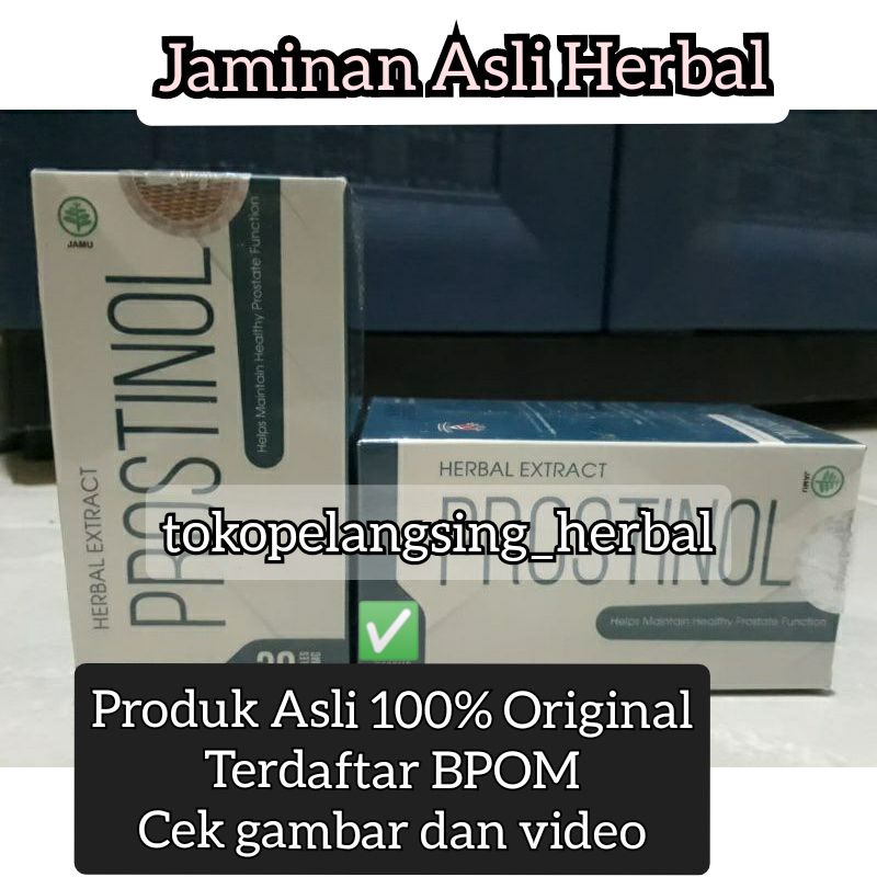 

Prostinol Asli Herbal Mengobati prostat bpom