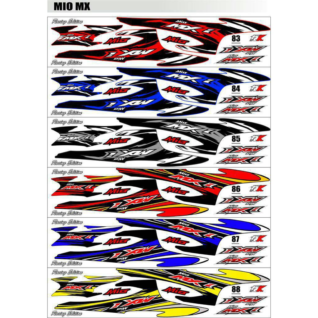 Stiker Decal Nouvo Z