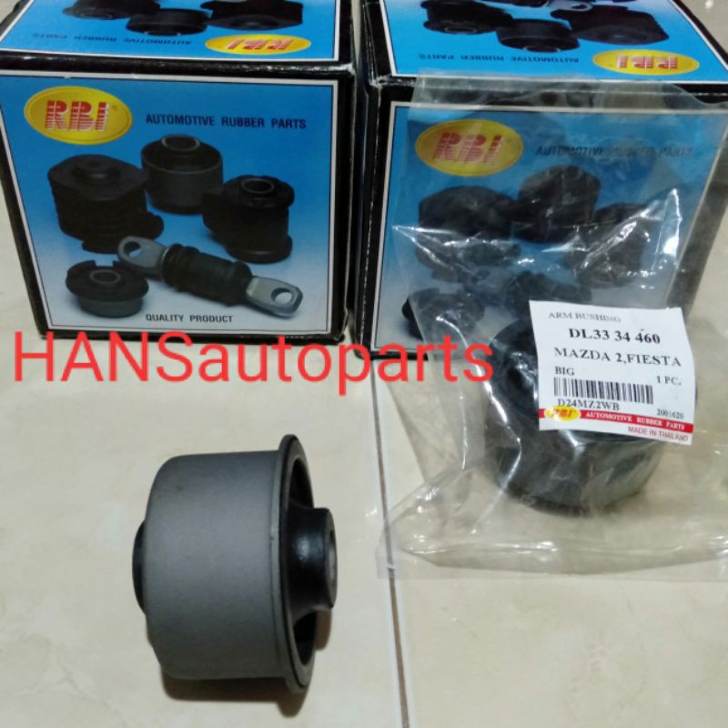 bushing bosch bos bush arm bawah besar ford fiesta Mazda 2 merk RBI