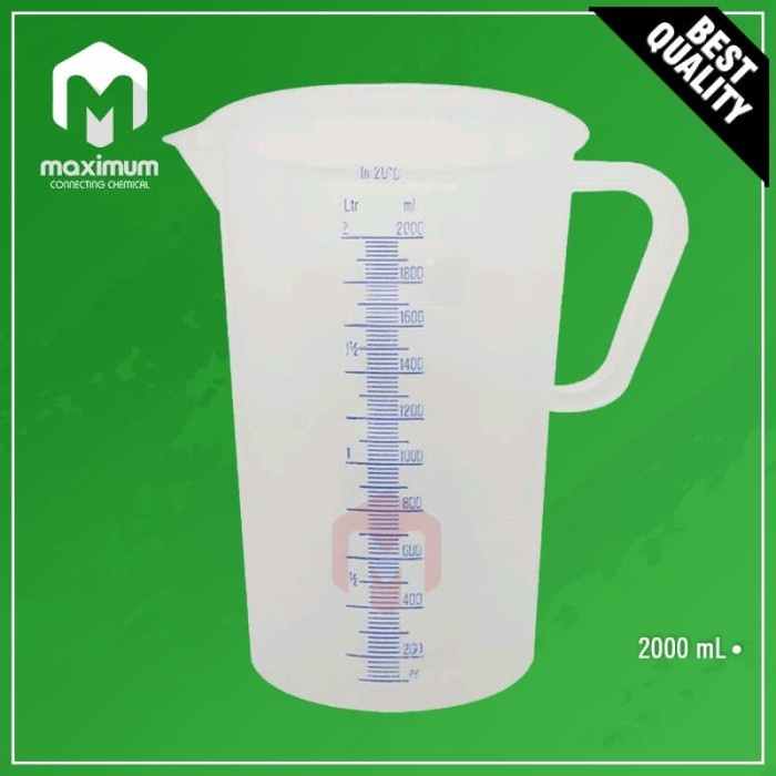 

PROMO [COD] Gelas Ukur / Takar Plastik 2 ltr