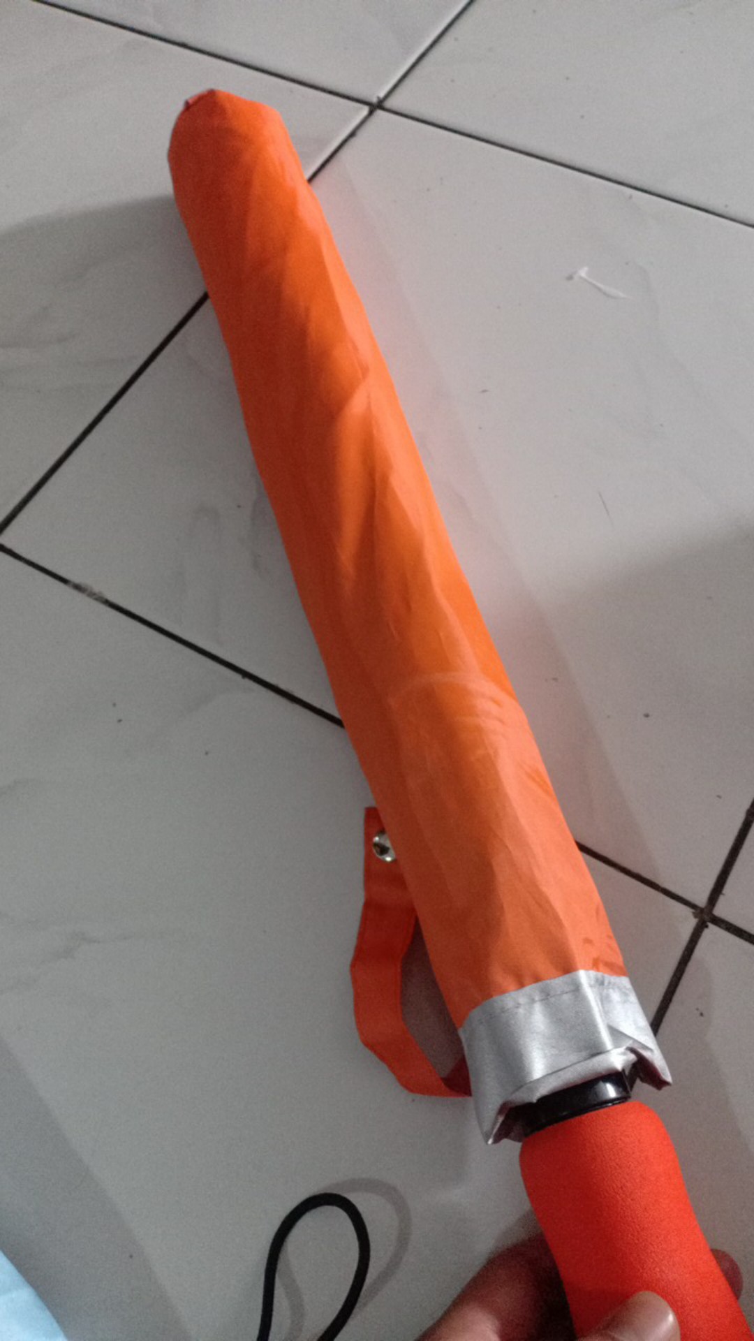 Tabasa Payung Lipat Polos Strip Loko Warna Warni