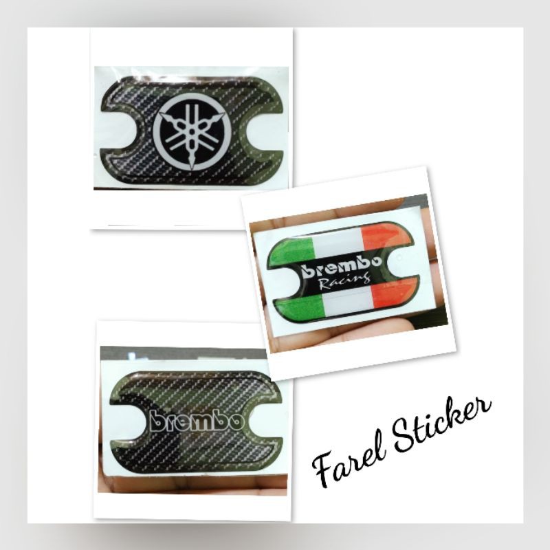 Emblem TIMBUL 3D logo tutup master YAMAHA mio vega r zr mx lama