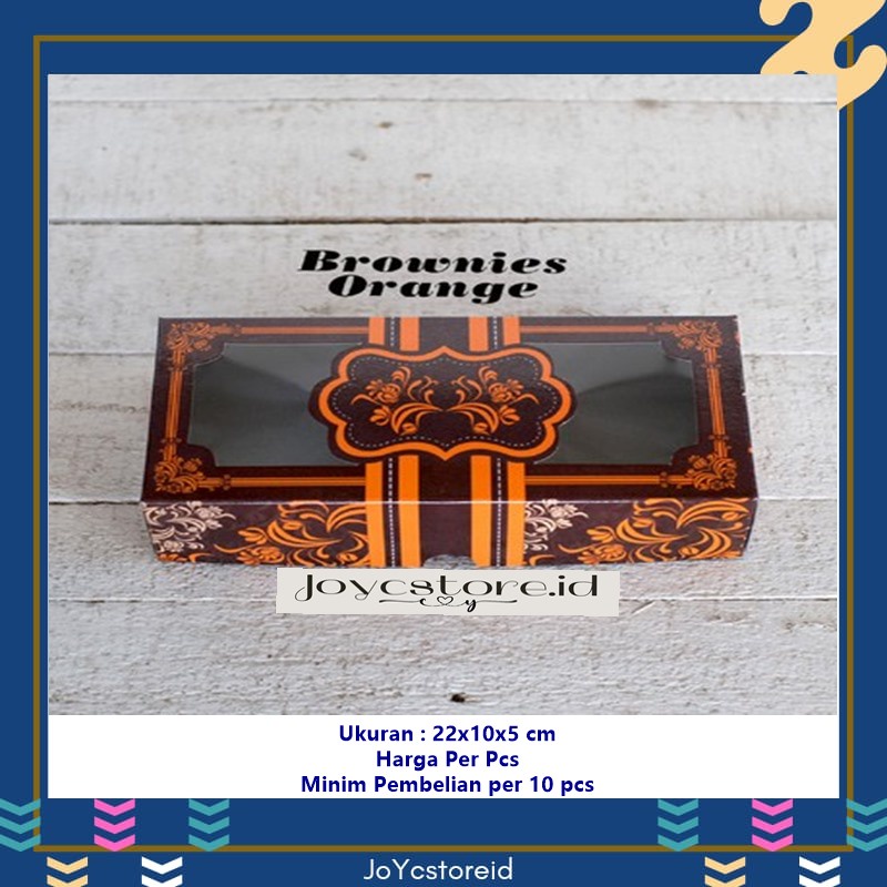 

Kotak BROWNIES Orange Medium Dus Brownies 22x10x5/ Box Kue / Box Jajan / Snack Box / Kotak Kue / Kotak Roti / Kotak Jajan / Dus Kue / Dus Jajan / Dus Snack / KardusPackaging / Kemasan / Kotak Kemasan / Box Cake / Box Rice / Box Tart