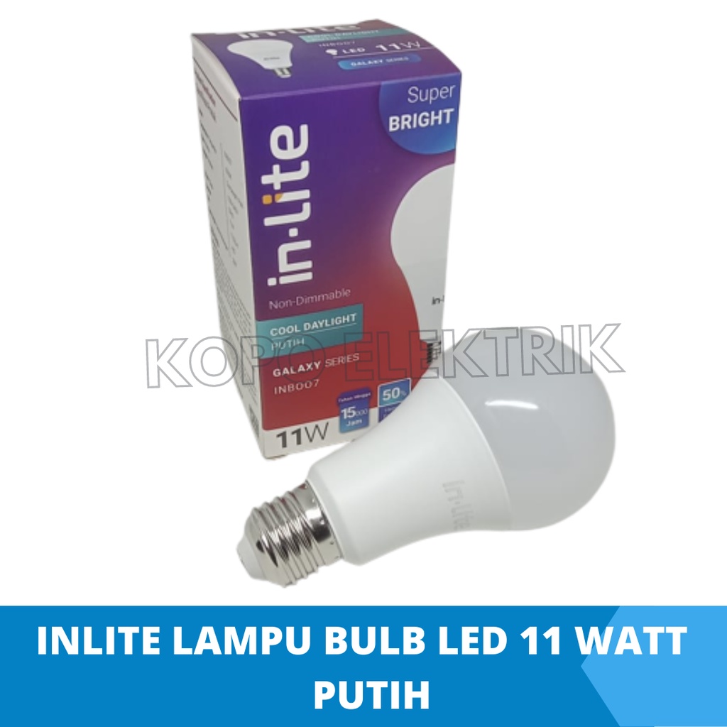 Lampu Led Inlite 11 Watt Led inside ORIGINAL (BERGARANSI 1 TAHUN)