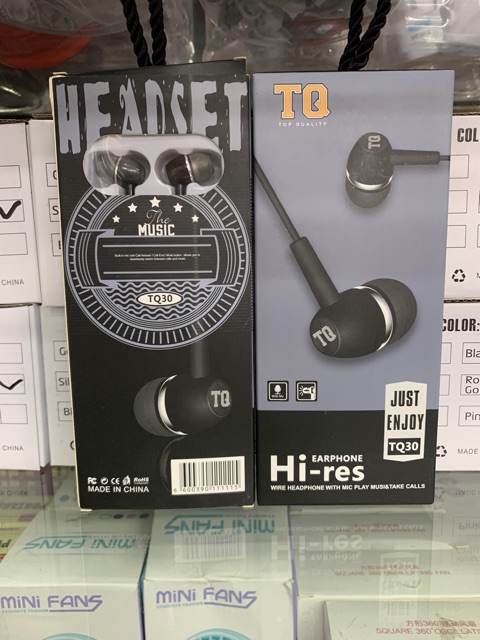 Headset TQ30 / Handsfree / Earphone / Headset Bass