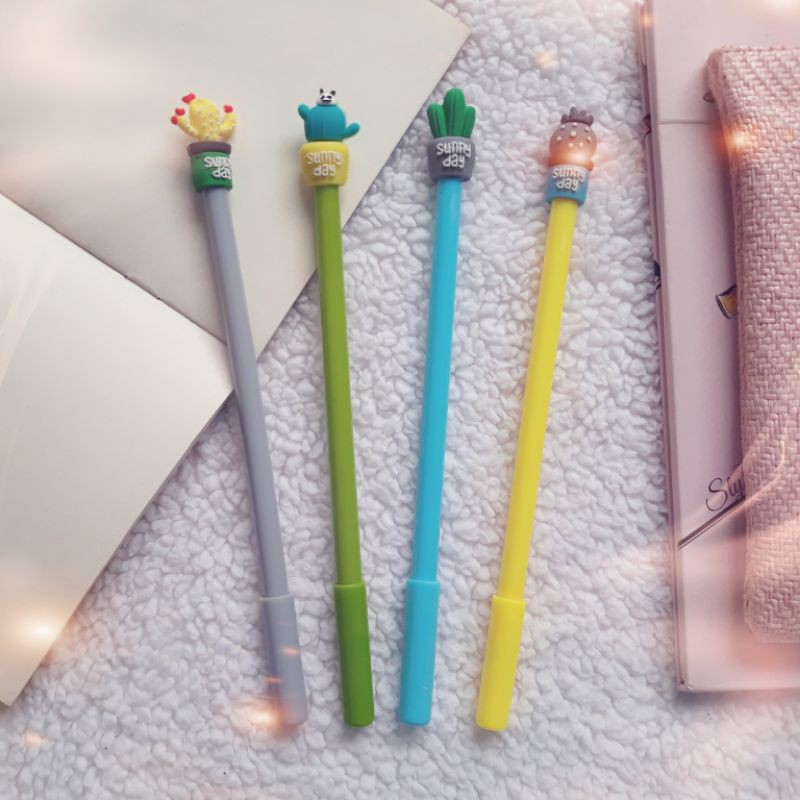 

Pulpen Karakter Kaktus // Character Pen // Gift Lucu Unik
