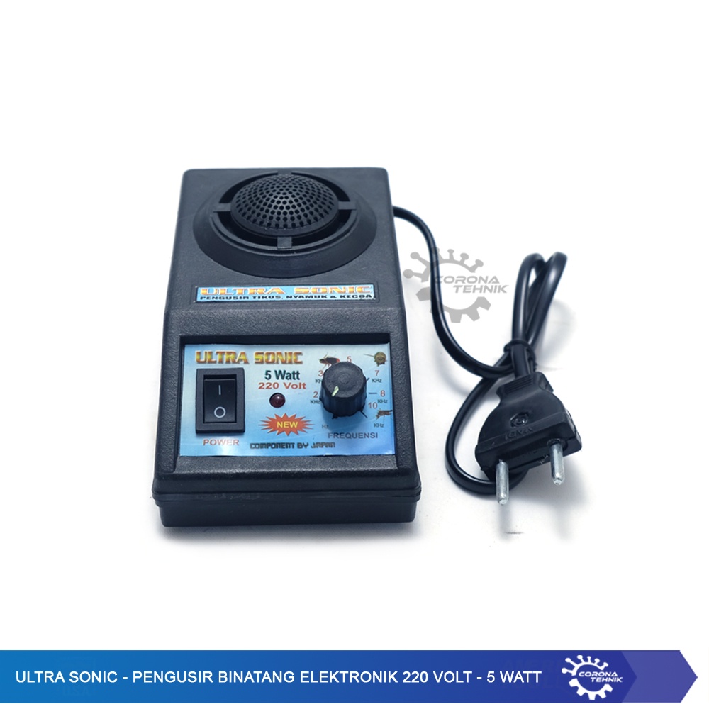 Pengusir Binatang Elektronik 220 Volt - 5 Watt - Ultra Sonic