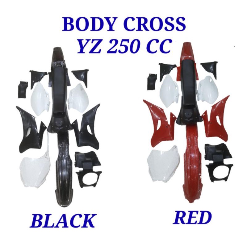 Body Cross YZ 250CC Full Set