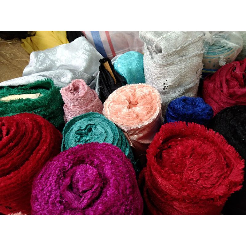 JAQUARD GLITER/Jaquard/Harga Tertera 1/2(0.5)mtr