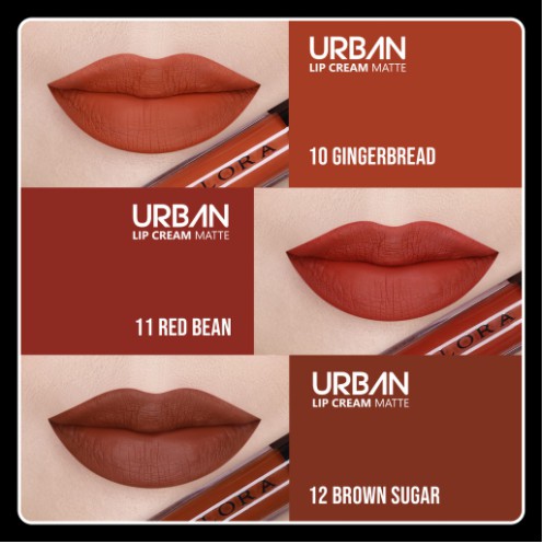 [BPOM] IMPLORA Urban Lip Cream Matte | Implora Lip Cream Lipstick 12 shades