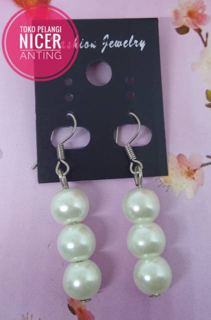 Anting Fashion Anting Mutiara Gantung Terbaru Anting korea kekinian Anting wanita