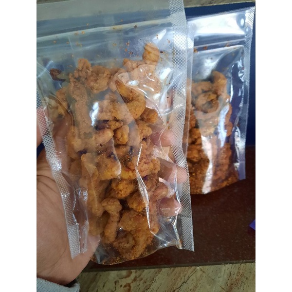 

Usus Crispy kriting pedas daun jeruk