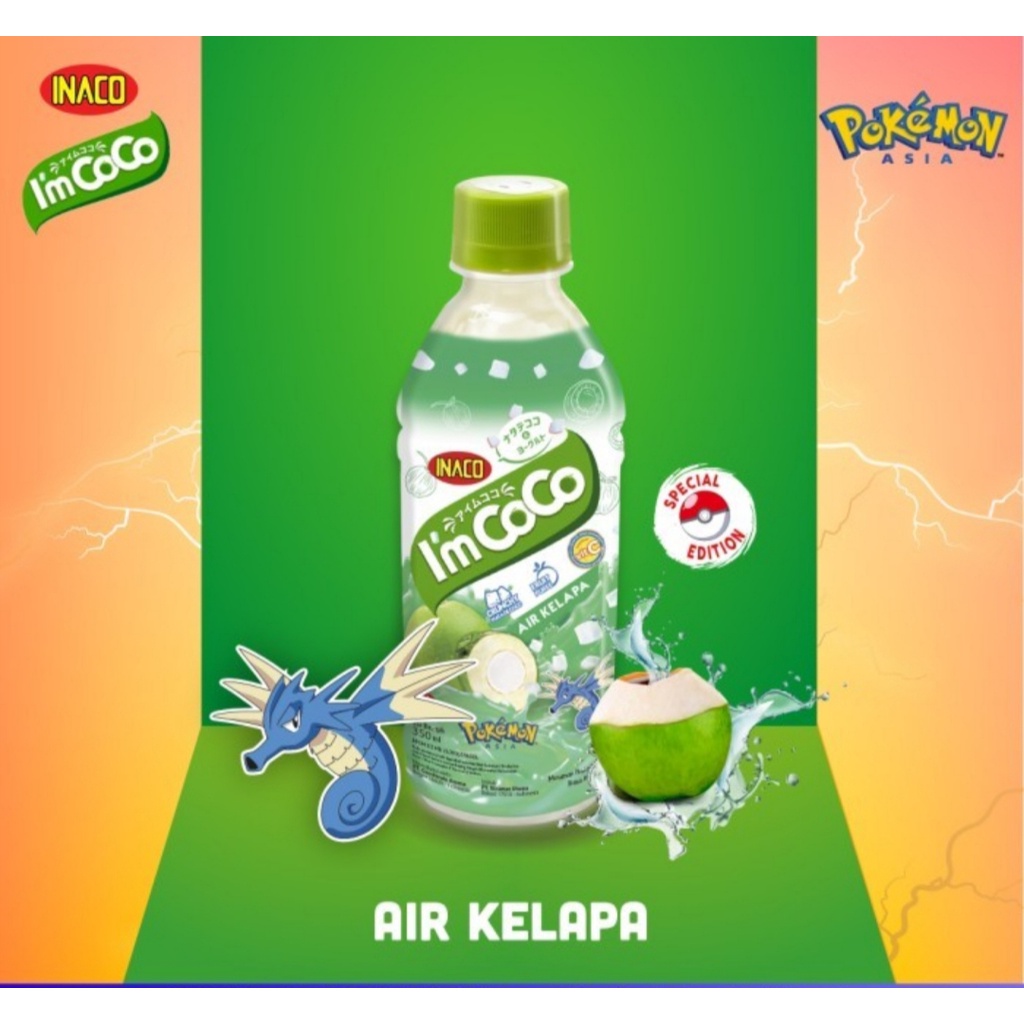 INACO I'm Coco Special Edition Pokemon All Varian 350ML