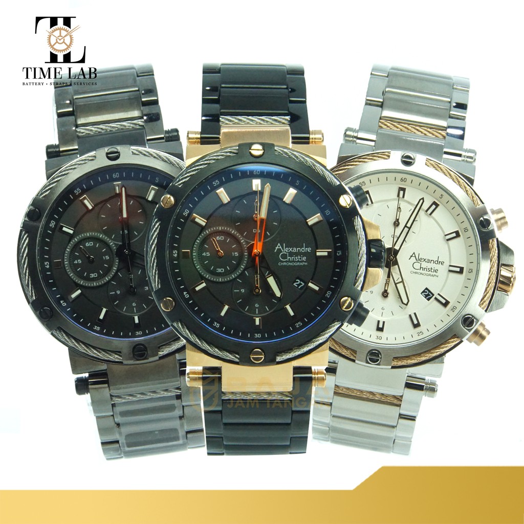 JAM TANGAN ALEXANDRE CHRISTIE AC6561MC PRIA ORIGINAL