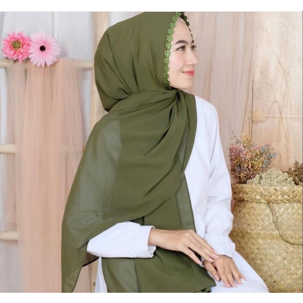 1KG MUAT 10PCS | PASHMINA JASMINE MELATI HIJAB JILBAB INSTAN HITS OOTD FASHION MUSLIMAH SYARIAH HITS