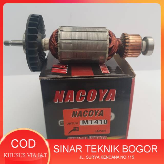 Nacoya Armature MT410 MT413Z angker marble cutter potong keramik maktec mt 410 413 z