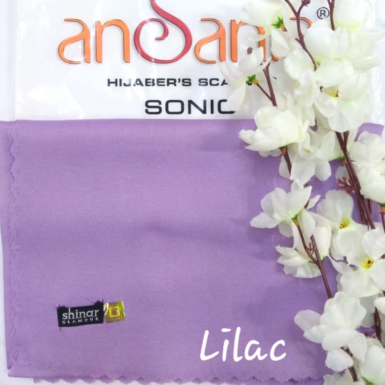 kerudung hijab / jilbab segi empat SHINAR GLAMOUR glitter glowing lasser cut ansania dan azara origi