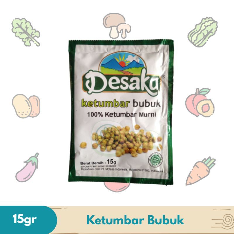 

Ketumbar Bubuk Desaku 15gr