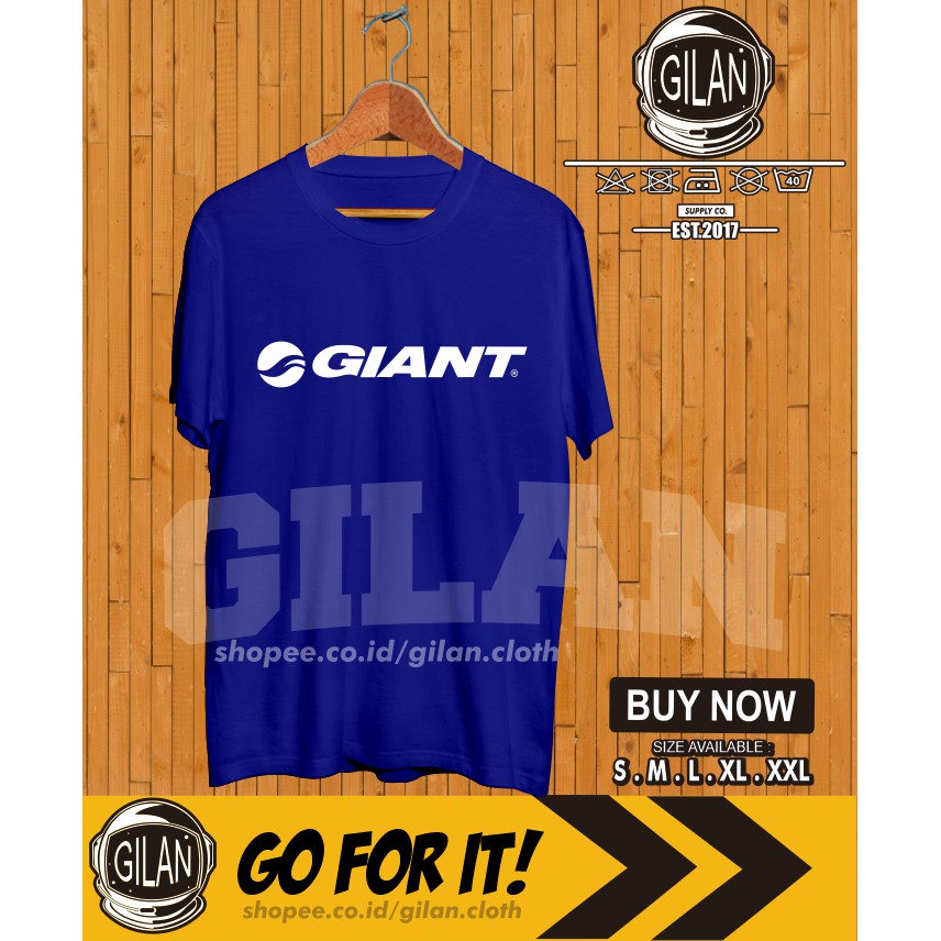 Kaos Baju Giant Bicycle Logo Sepeda Road Bike -  Cloth