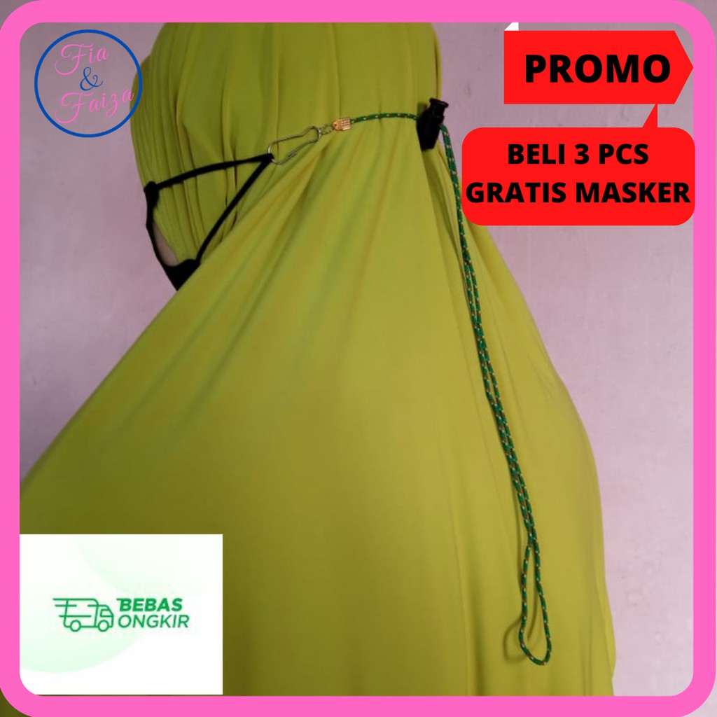 Tali Gantungan Masker Strap Pengait Kalung Masker Korea Tali Masker Hijab Konektor Import Lucu