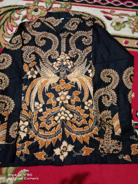 Maura Couple - Sania Ruffle Batik Couple Ori Ndoro Jowi Garansi Termurah Shopee - Batik Modern Solo