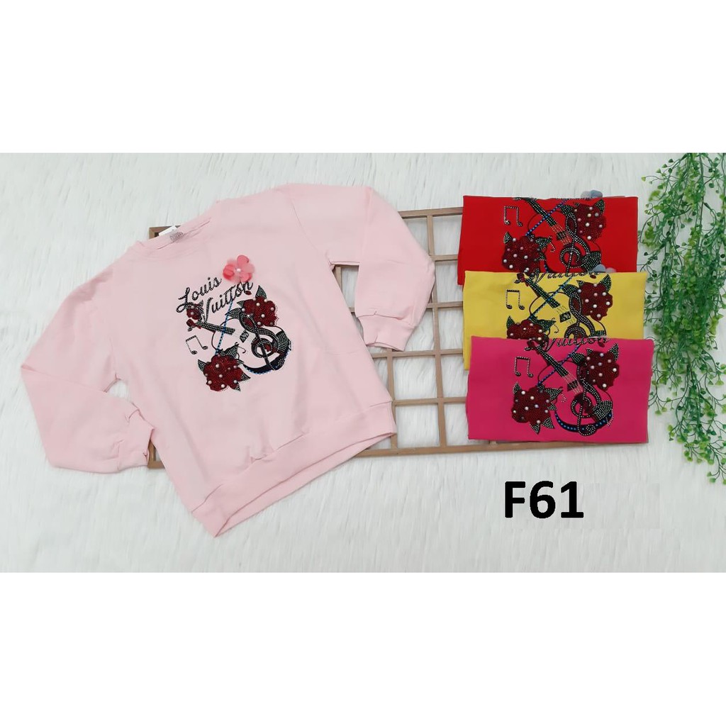F61 Atasan Gitar- ATASAN ANAK PEREMPUAN