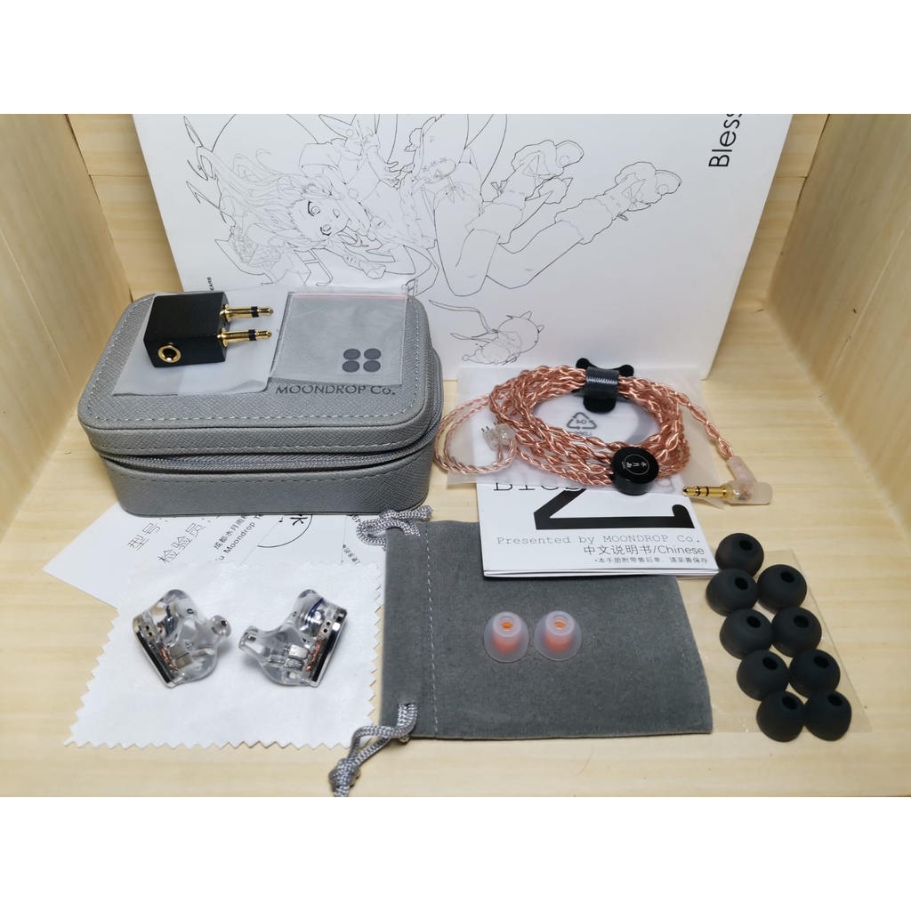 Moondrop Blessing 2 / Blessing2 4BA+1DD Hybrid Driver In-Ear/Earphone