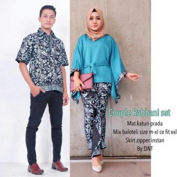  Baju  Muslim Couple Keluarga  Rabbani  BAJUKU