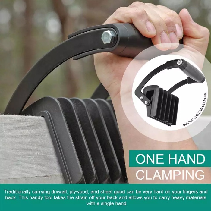 Gorilla Gripper Clamp Jepitan Pengangkat Kayu Triplek Plywood Kuat Aman Anti Selip