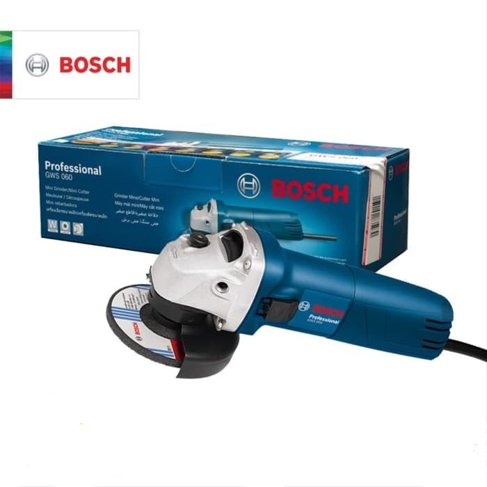 BOSCH GWS 060 - GWS060 MESIN GERINDA TANGAN 4 INCH