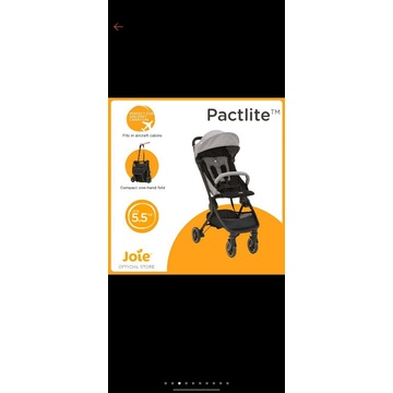 stroller preloved joie pact lite grey