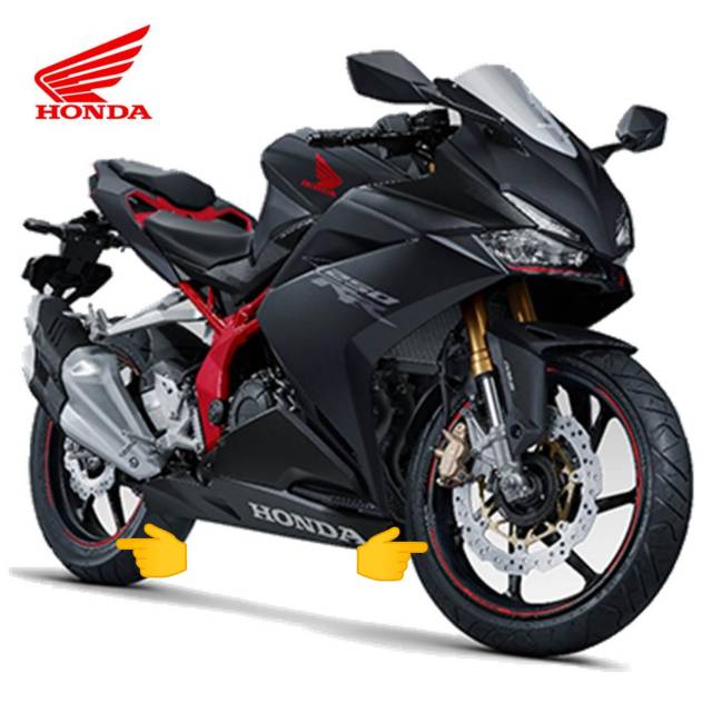 Stiker velg Honda CBR 250 rr CBR 150 r facelift original berkualitas terbaik termurah