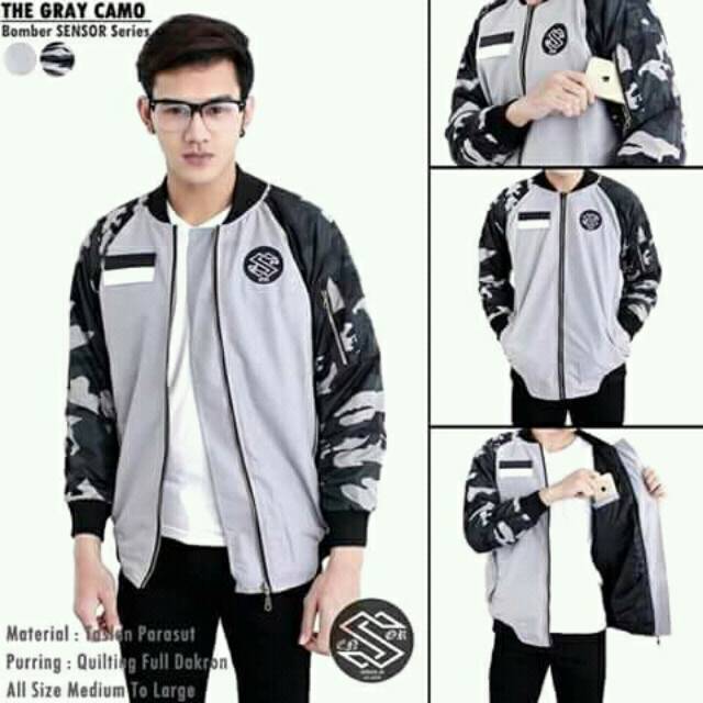 Bomber grey camo